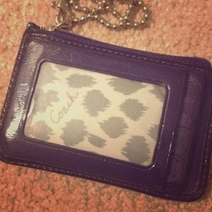 💯 AUTHENTIC Coach ID/card holder