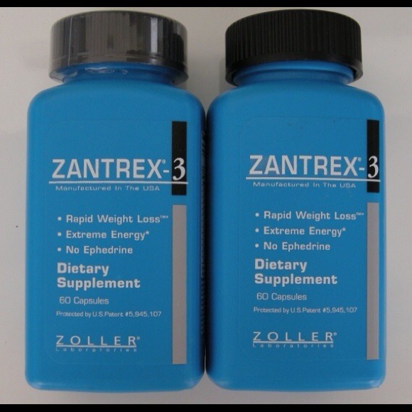 2 Bottles on Zantrex-3 Weight Loss Pills