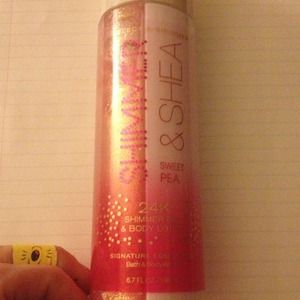 Sweet Pea shimmer gel & body lotion💅💆⭐