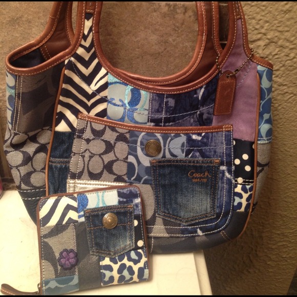 Coach purse set