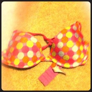 Polka dot bra