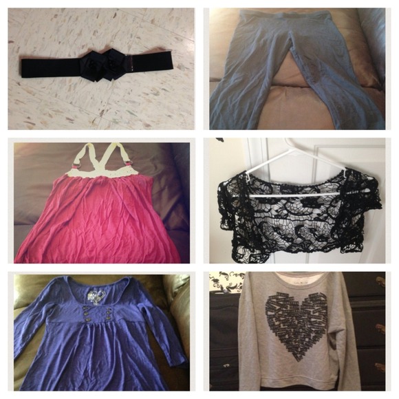 Simple black capri leggings