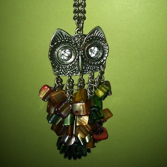 Owl necklace!