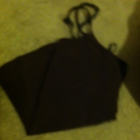 Brown tank top