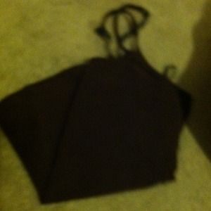 Brown tank top