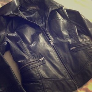 Women's Kenneth Cole Leather Jacket