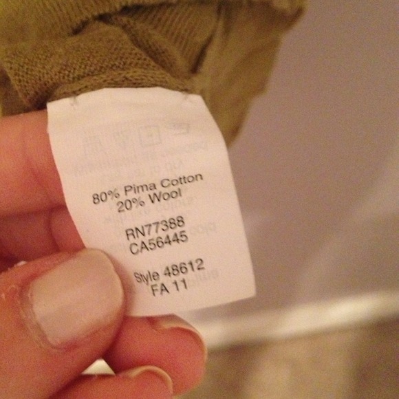 ❌SOLD❌J Crew Green Top Sz S - Picture 3 of 4