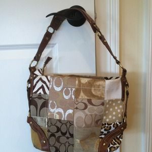 Coach Patchwork Purse 13w x 10h