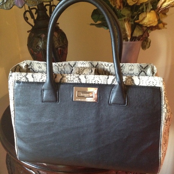 Brand new Armani Exchange tote bag. Leather