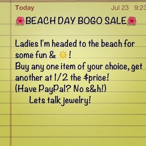 🌺BEACH DAY BOGO SALE🌺