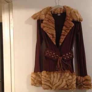 RESERVED Fashion/Winter Coat (one of a kind)