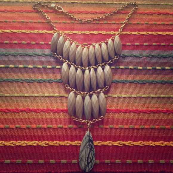 David Aubrey statement necklace (anthropologie)