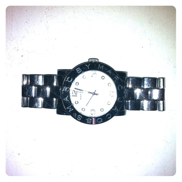 MARC BY MARC JACOBS 'Amy' Crystal Bracelet Watch