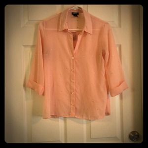 Rue 21 sheer shirt.