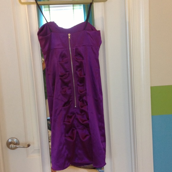 Beautiful Purple Morgan & Co. Strapless Dress - Picture 3 of 4