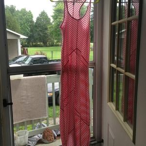 Hang Ten Striped Maxi Dress.