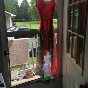 Forever 21 hi low fluorescent dress. Worn once.