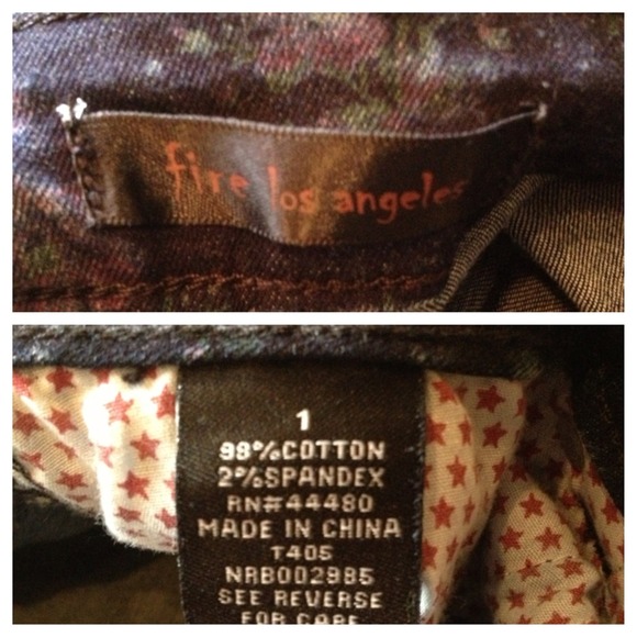 Nordstrom Juniors Printed Skinny Jeans - Picture 3 of 4