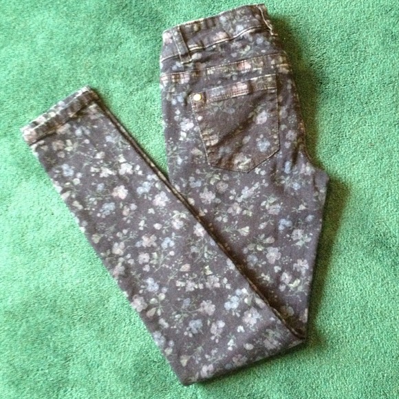Nordstrom Juniors Printed Skinny Jeans - Picture 4 of 4