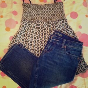 American Eagle jean capris