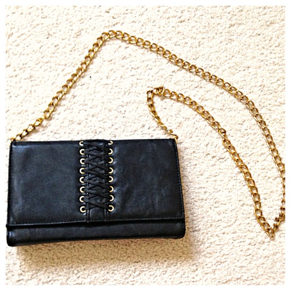 Aldo Black Clutch