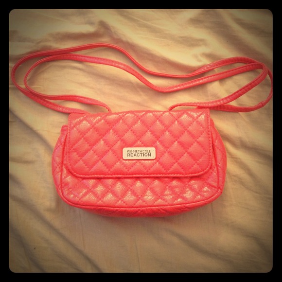 Coral Kenneth Cole bag SOLD