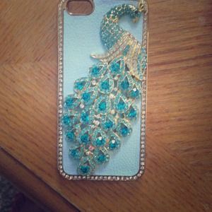 iPhone 5 peacock case