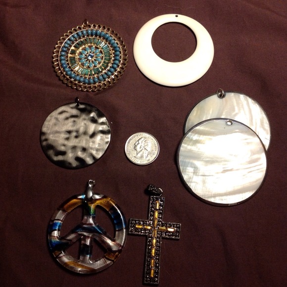 Lot of necklace pendants