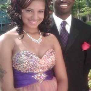 Beautiful prom dress. Worn once. Rare.