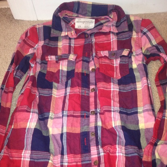 Aeropostale plaid shirt. NWOT