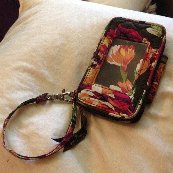 Vera Bradley smartphone wristlet.