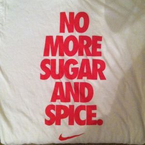 Nike skirt no more sugar and spice