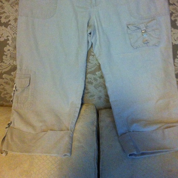 **SOLD**Cargo Style Capris - Picture 3 of 3