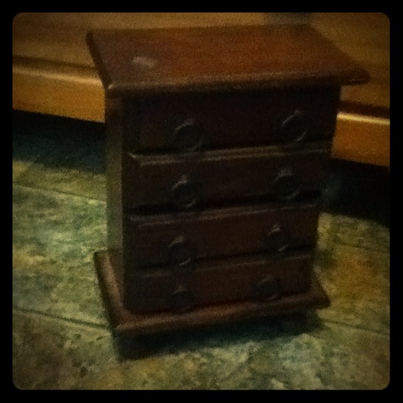 vintage mini dresser