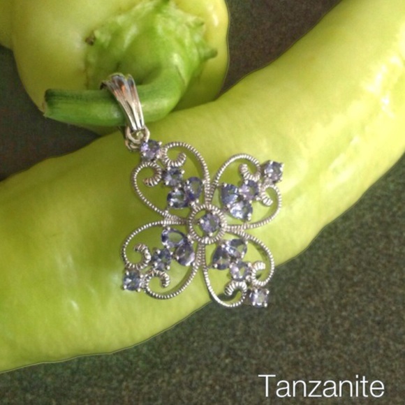 Pretty Tanzanite Cross Enhancer - Picture 1 of 4