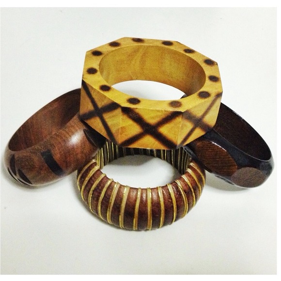 ❗Reduced❗HANDMADE Bangles from Africa - Picture 2 of 4