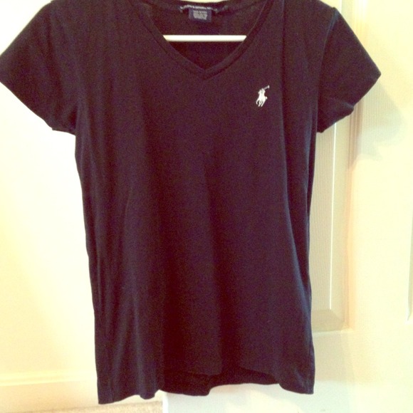 Like-new Ralph Lauren polo shirt -black