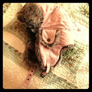 Winter hat! -baby pink