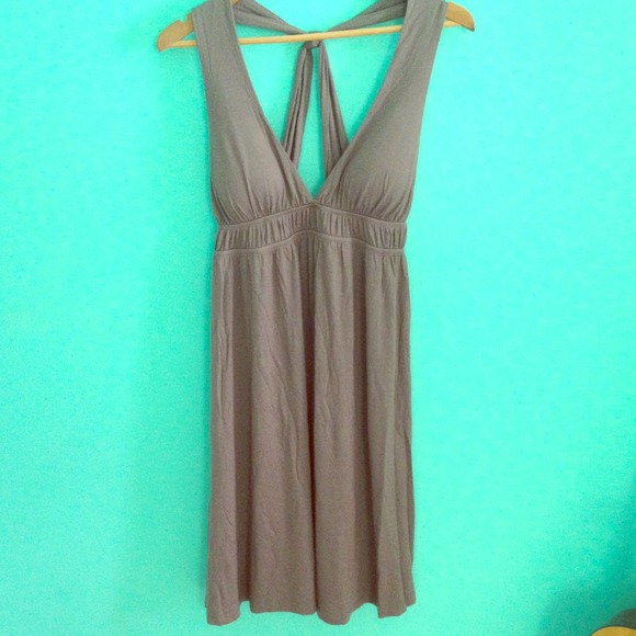 Taupe summer dress