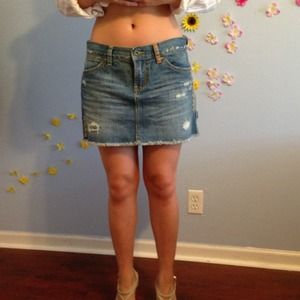 Lucky brand denim skirt