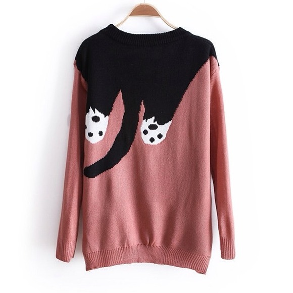 NWOT Cat sweater - Picture 2 of 2