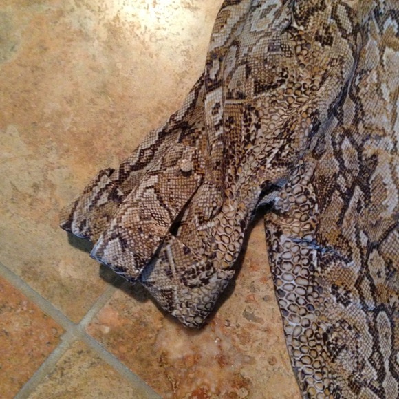 BCBG maxazria snake print mini dress - Picture 2 of 4