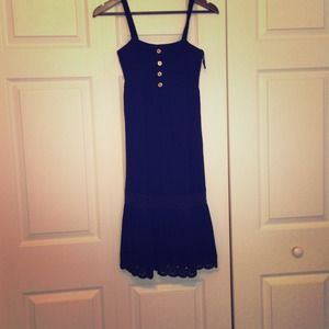 Black terry cloth juicy couture dress