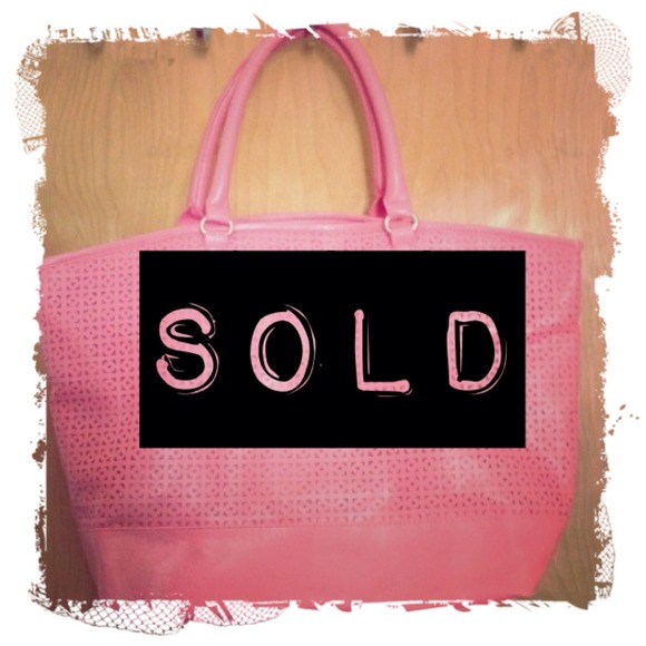 Pink Tote bag