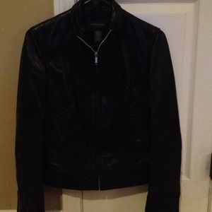 Black Banana Republic Leather jacket