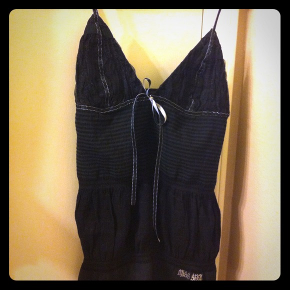 Black tops, miss sixty