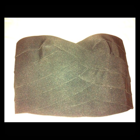 Bandage Bandeau corset type top