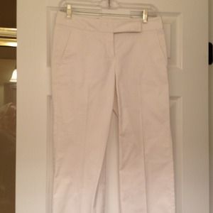Elie Tahari white capris