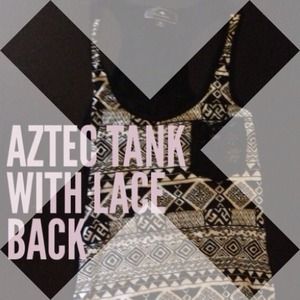 🚨 SOLD 🚨 Aztec tank!