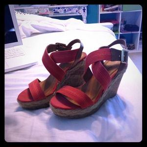 Pink Wedges 5 1/2